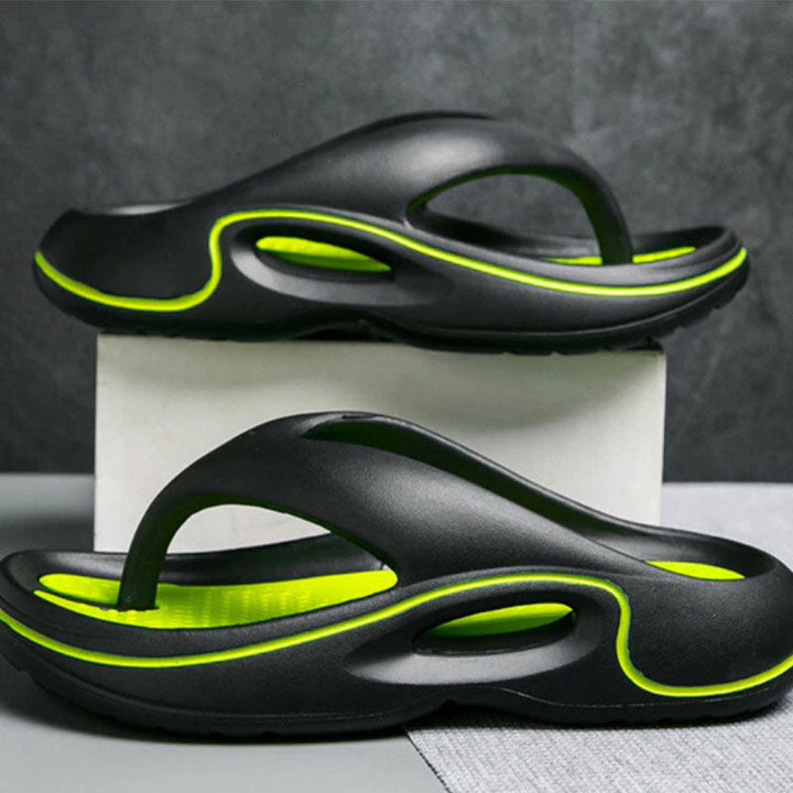 Komfino Flip-Flops mit dicken Sohlen