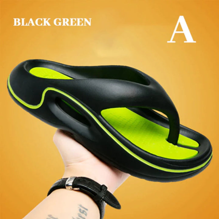 Komfino Flip-Flops mit dicken Sohlen