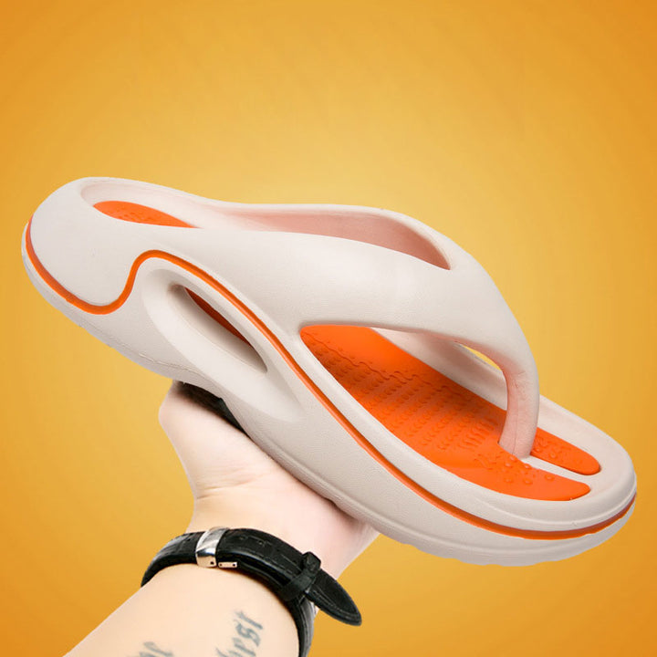 Komfino Flip-Flops mit dicken Sohlen